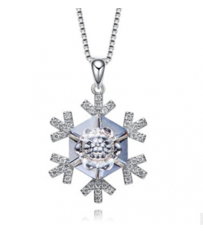 Obrázok pre Swarovski e. náhrdelník Frozen, snehová vločka