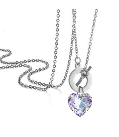 Obrázok pre Swarovski e. náhrdelník srdce, Be my Valentine sen5875