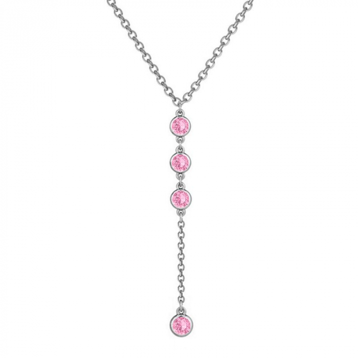 Obrázok pre Swarovski e. náhrdelník Princess, ružový sen5903