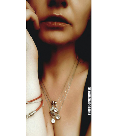Obrázok pre Swarovski e. náhrdelník Fifty Shades svetlo modrá