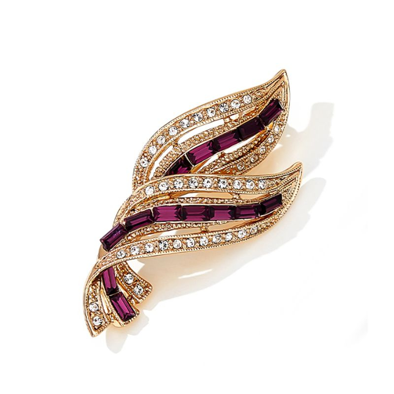 Swarovski e. luxusná brošňa La favorite seb1094 luxusná brošňa