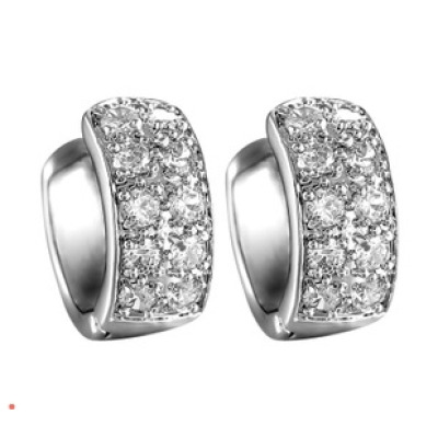 swarovski náušnice kruhy