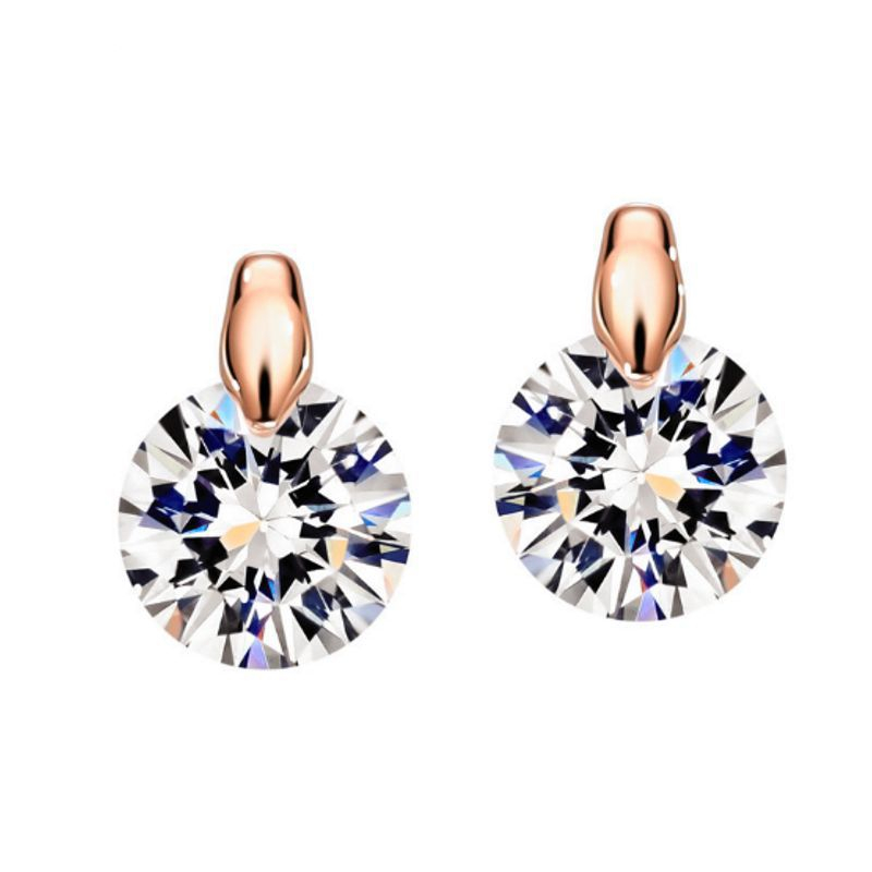 Obrázok pre Swarovski e. minimalistické dámske náušnice Picasso see2580