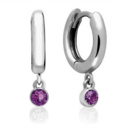 Obrázok pre Swarovski e. náušnice Cityscape, kruhy see3144