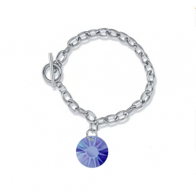 Obrázok pre Swarovski e. náramok Frosted Sun seb5575