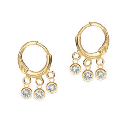 Obrázok pre Swarovski e. náušnice Pret á Porter see3233