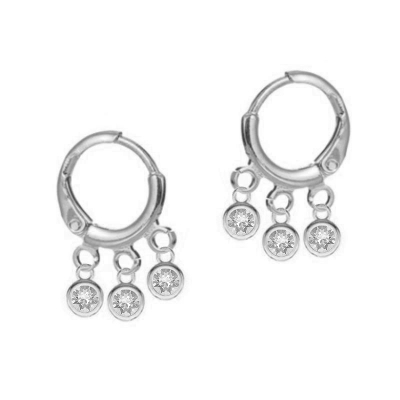 Obrázok pre Swarovski e. náušnice Pret á Porter see3234