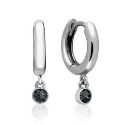 Obrázok pre Swarovski e. náušnice malé kruhy Cityscape SEE3407