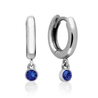 Obrázok pre Swarovski e. náušnice malé kruhy Cityscape see3408