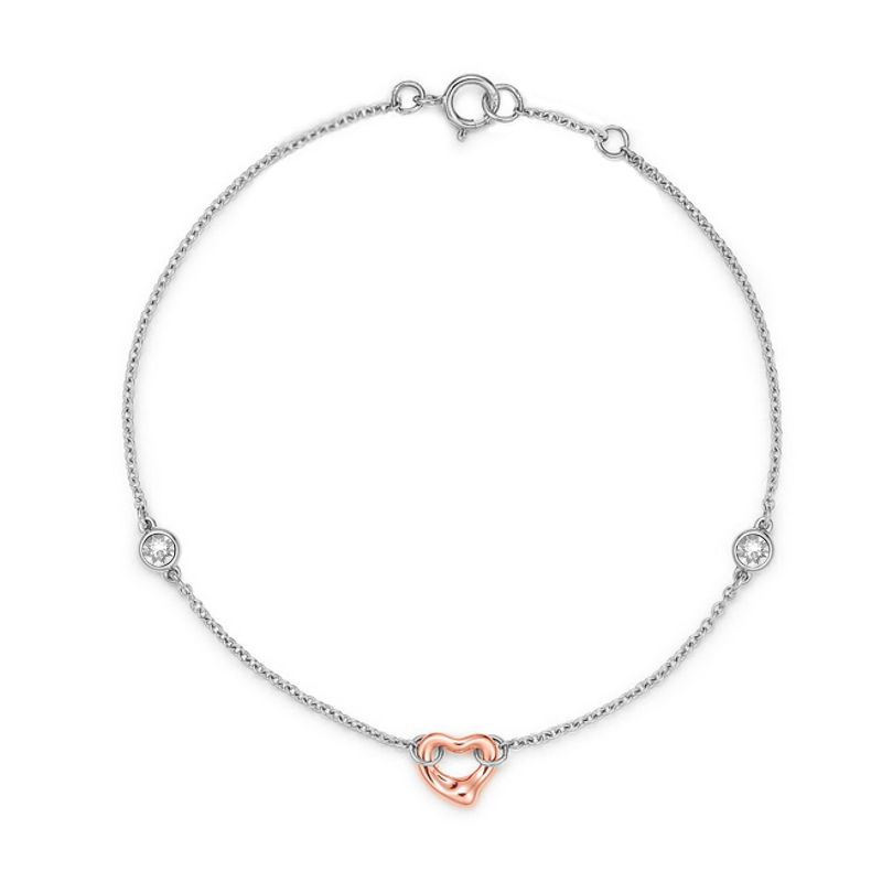Obrázok pre Swarovski e. náramok Love Essence, srdce seb5723