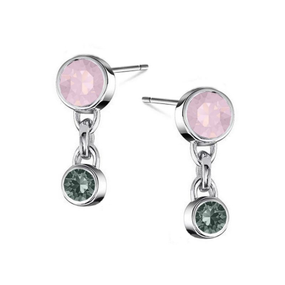 Obrázok pre Swarovski e. visiace náušnice Spring Equinox, ružové see3657