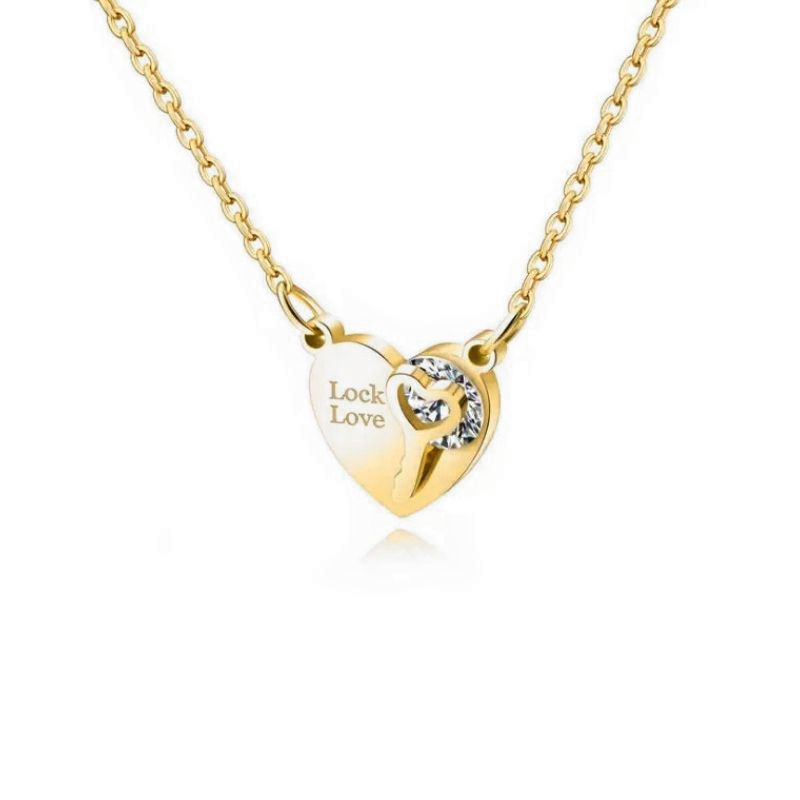 Obrázok pre Swarovski e. dámsky náhrdelník z ocele Lock Love sen9080