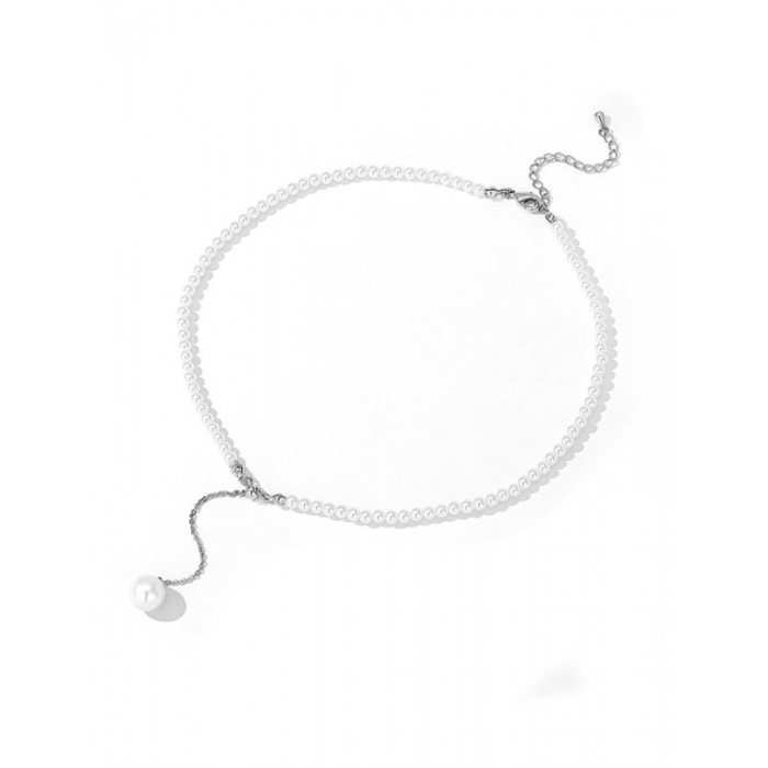 Obrázok pre Swarovski e. jemný, perlový náhrdelník, choker Soirée