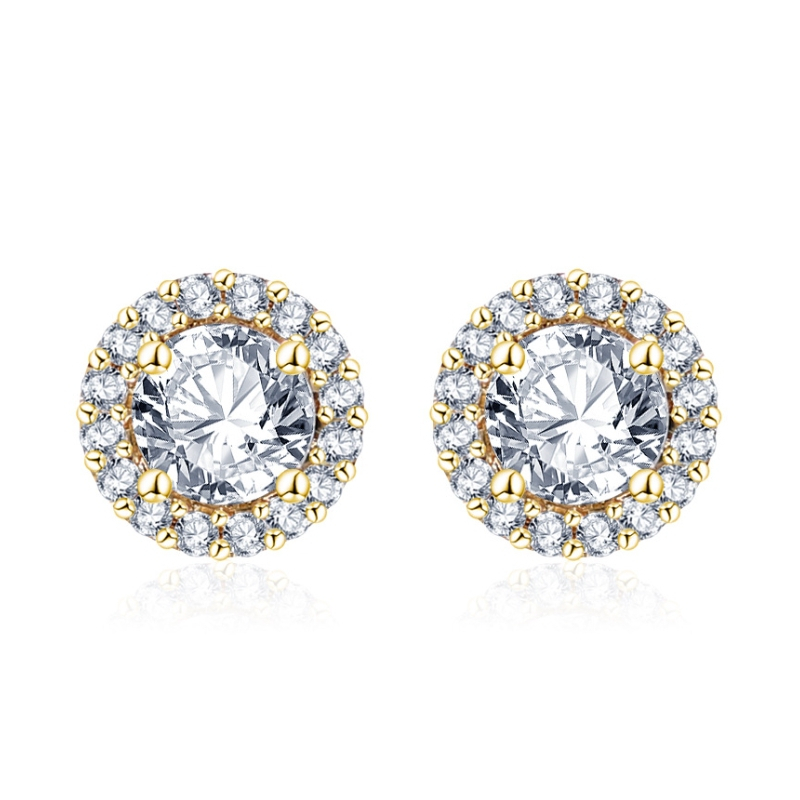 Swarovski e. zlaté náušnice Diamante see3859 Obrázok pre Swarovski e. zlaté náušnice Diamante see3859