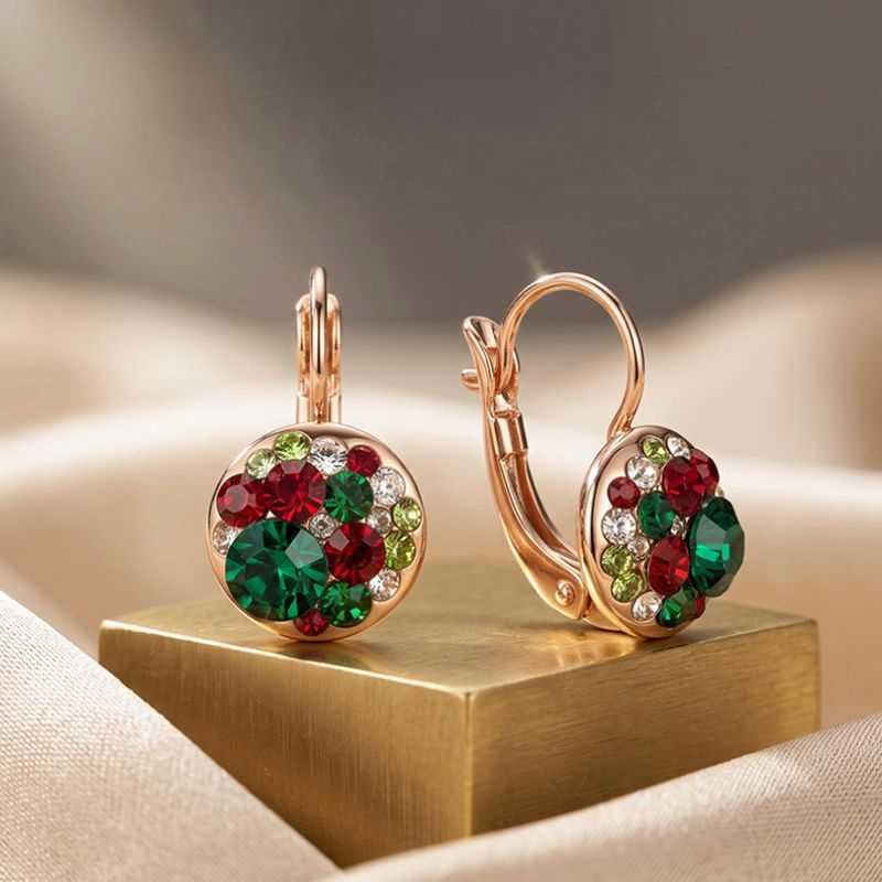 dámske visiace náušnice swarovski