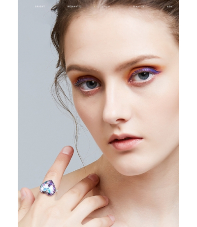 Obrázok pre SWAROVSKI E. PRSTEŇ LOVING VIOLETS SE4312
