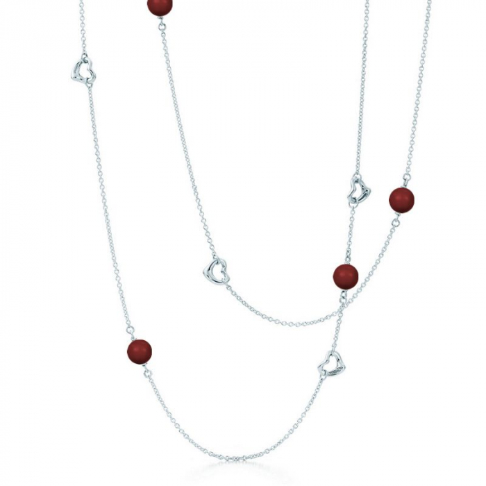 Obrázok pre Swarovski e. dlhý náhrdelník Beloved Pearls, bordové perly sen5990