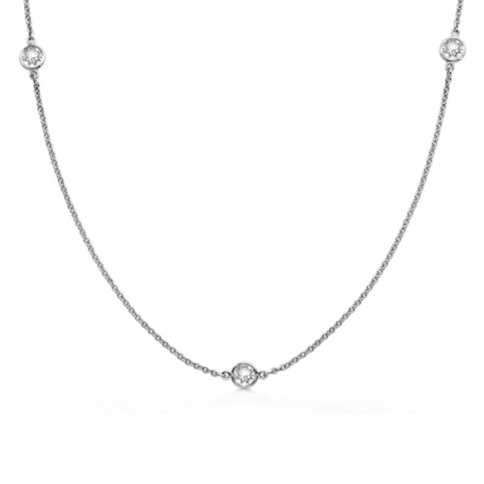 Obrázok pre Swarovski e. jemný náhrdelník Pure Lines sen6006