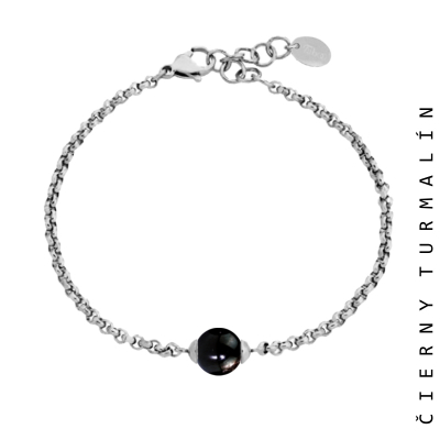 čierny turmalín náramok