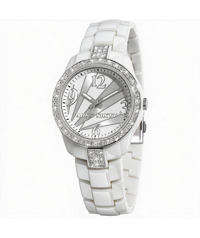Obrázok pre Miss Sixty dámske biele hodinky Jungle SRA007/20243226