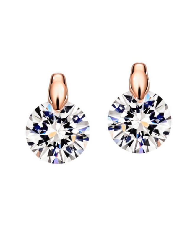 Obrázok pre Swarovski e. minimalistické dámske náušnice Picasso see2580