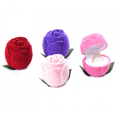 Obrázok pre Darčeková krabička na šperky ruža k329