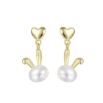 Obrázok pre Swarovski e. náušnice Lovely Bunny, zajačik see3839