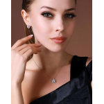 Obrázok pre Swarovski e. zlaté náušnice Diamante see3859