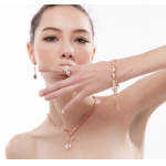 zlaté dámske náušnice