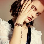 Obrázok pre Swarovski e. dámsky zlatý náramok Renaissance seb6034