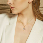 Obrázok pre Swarovski e. dámsky náhrdelník Sunburst Crystal sen6198