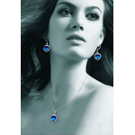 Obrázok pre Swarovski e. náramok Srdce oceánu seb5211