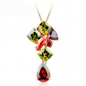 náhrdelník swarovski
