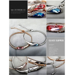 Obrázok pre Swarovski e. dámsky, pevný náramok Glass Slipper, tyrkisový seb5234