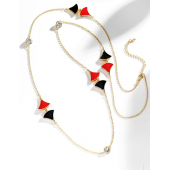 Obrázok pre Swarovski e. náhrdelník Red&Black, dlhý