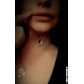 Obrázok pre Swarovski e. náhrdelník Candy Shop s príveskami červená